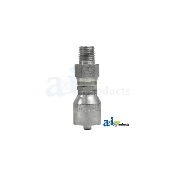 (HW-MPX) Male NPTF Pipe - Swivel - Straight 3" x1" x1"